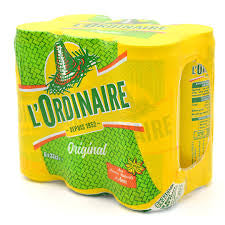 Soda L’ordinaire canette 6x33cl