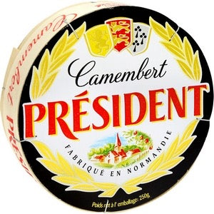 Camembert PRESIDENT 250g boîte en bois