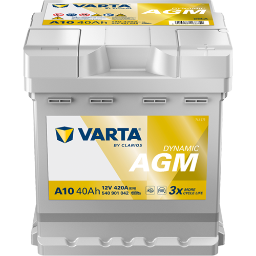 Batterie VARTA A10 40Ah 12V 420A AGM 540 901 042