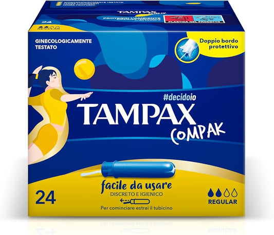 TAMPAX compak régular x24
