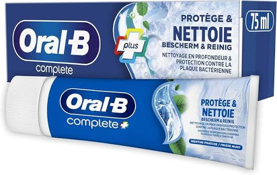 Oral B dentifrice 75ml menthe fraîche