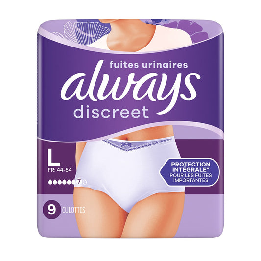 Always discreet taille L