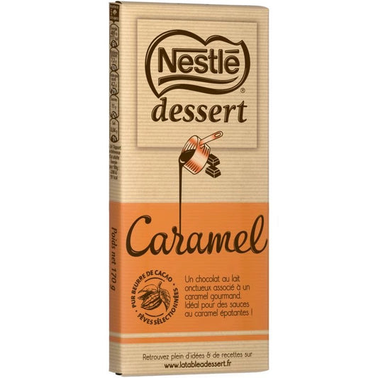 Tablette de chocolat au lait dessert NESTLE