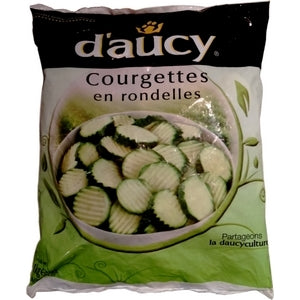 D'aucy Courgettes en rondelles 1kg