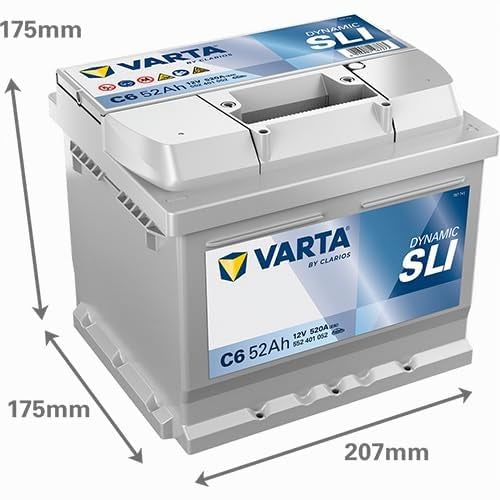 Batterie VARTA C6 52Ah DYNAMIC SLI