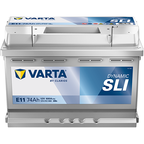Batterie VARTA SLI DYNAMIC E11 74Ah 12V 680A  574 012 068